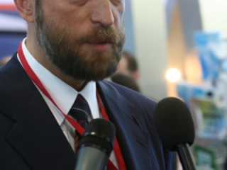 Sergei Pugachev during the XII St Petersburg International Economic Forum (2008) / Sergueï Pougatchev lors de la XII Saint-Pétersbourg Forum économique international (2008) / Сергей Пугачев во время XII Петербургского Международного Экономического Форума (2008 г.)