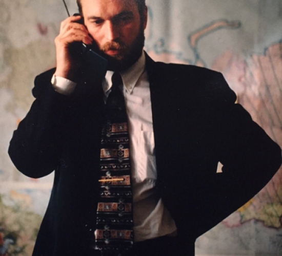 Sergei Pugachev during Boris Eltsin's presidential election campaign (1996) / Sergueï Pougatchev pendant la campagne de l'élection présidentielle de Boris Eltsine (1996) / Сергей Пугачев во время избирательной кампании Бориса Ельцина (1996 г.)