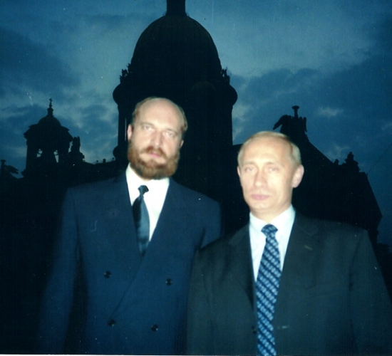 With Putin on ancestral homeland